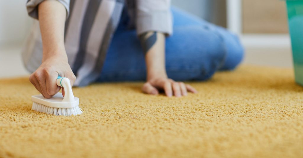 DIY carpet cleaning