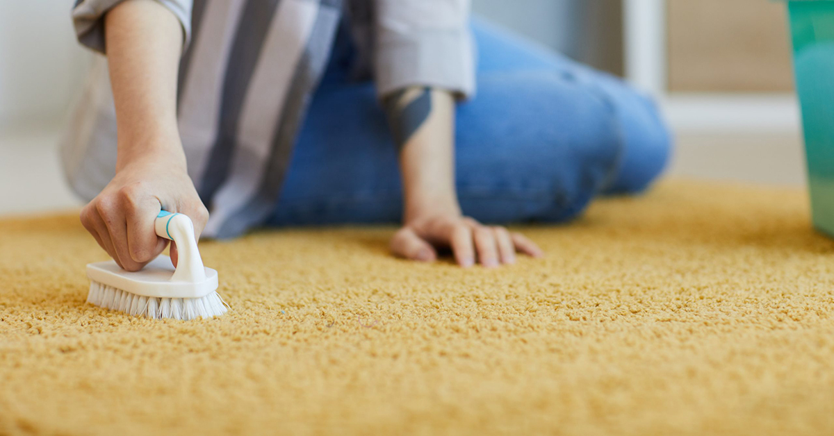 DIY carpet cleaning