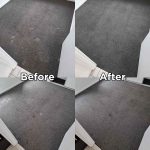 Before & After Carpet Steam Cleaning