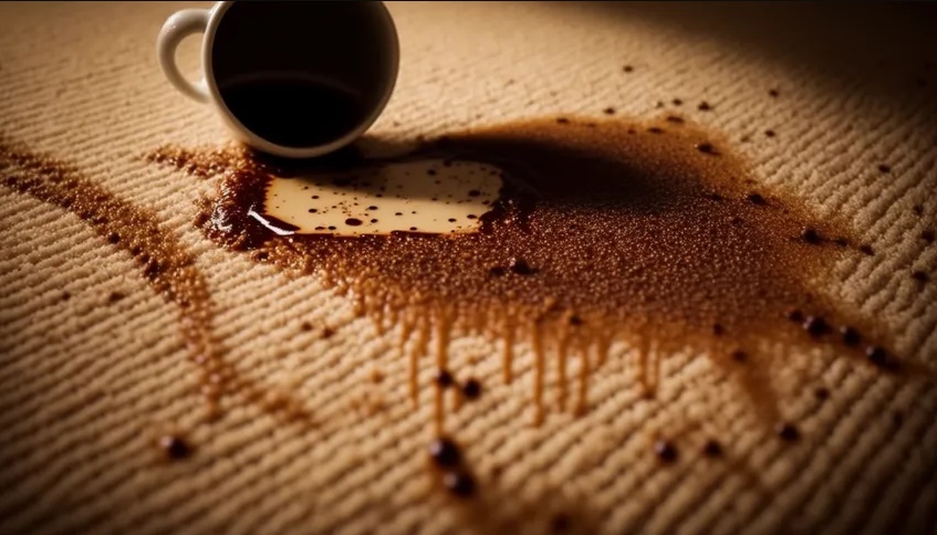 coffee spill